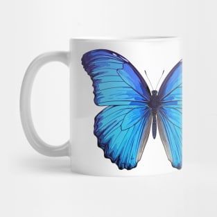 Blue Morpho Butterfly Mug